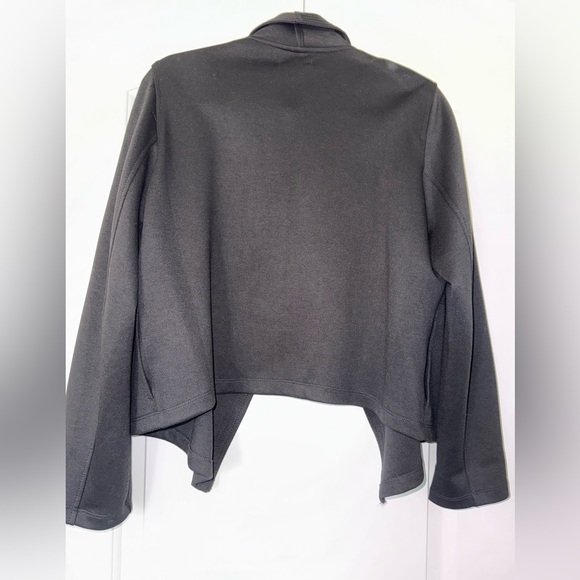 Max Studio Black Open Front Blazer - Picture 3 of 10